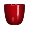 Bloempot Tusca - D31 X H28.5cm - Donkerrood -Ingemaakte Serie Winkel tusca pot rond d rood h28 5xd31cm bloempot 1 4