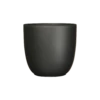 Bloempot Tusca - D28 X H25cm - Mat Zwart -Ingemaakte Serie Winkel tusca pot rond zwart mat h25xd28cm bloempot 1 4