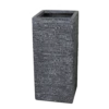 Plantenbak Utah Cubihi - L34 X B34 X H71cm - Donkergrijs -Ingemaakte Serie Winkel utah cubihi graphite w34h71 plantenbak 1 6