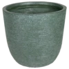 Bloempot Utah Egg Cypress Wash - D45 X H43cm - Groen -Ingemaakte Serie Winkel utah egg pot cypress wash d45h43 bloempot 1 5