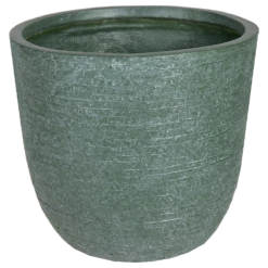 Bloempot Utah Egg Cypress Wash - D45 X H43cm - Groen