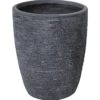Bloempot Utah Egg High - D42 X H52cm - Donkergrijs -Ingemaakte Serie Winkel utah egg pot high graphite d42h52 bloempot 1 4