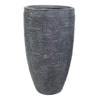 Bloempot Utah High Vase - D34 X H66cm - Donkergrijs -Ingemaakte Serie Winkel utah high vase graphite d34h66 bloempot 1 7