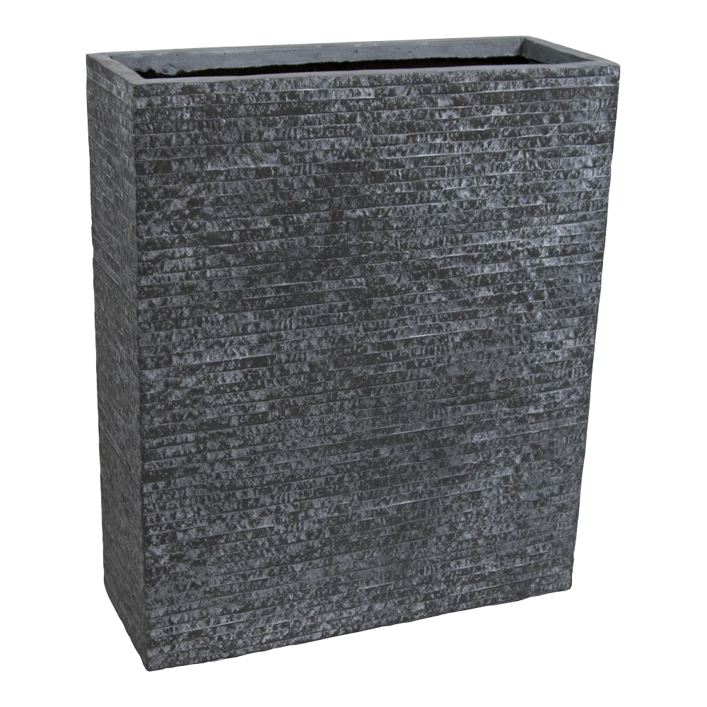 Plantenbak Utah Terras - l60 x b23 x h72cm - Donkergrijs Plantenbak Utah Terras - L60 X B23 X H72cm - Donkergrijs -Ingemaakte Serie Winkel utah terrace part graphite l60w23h72 plantenbak 1