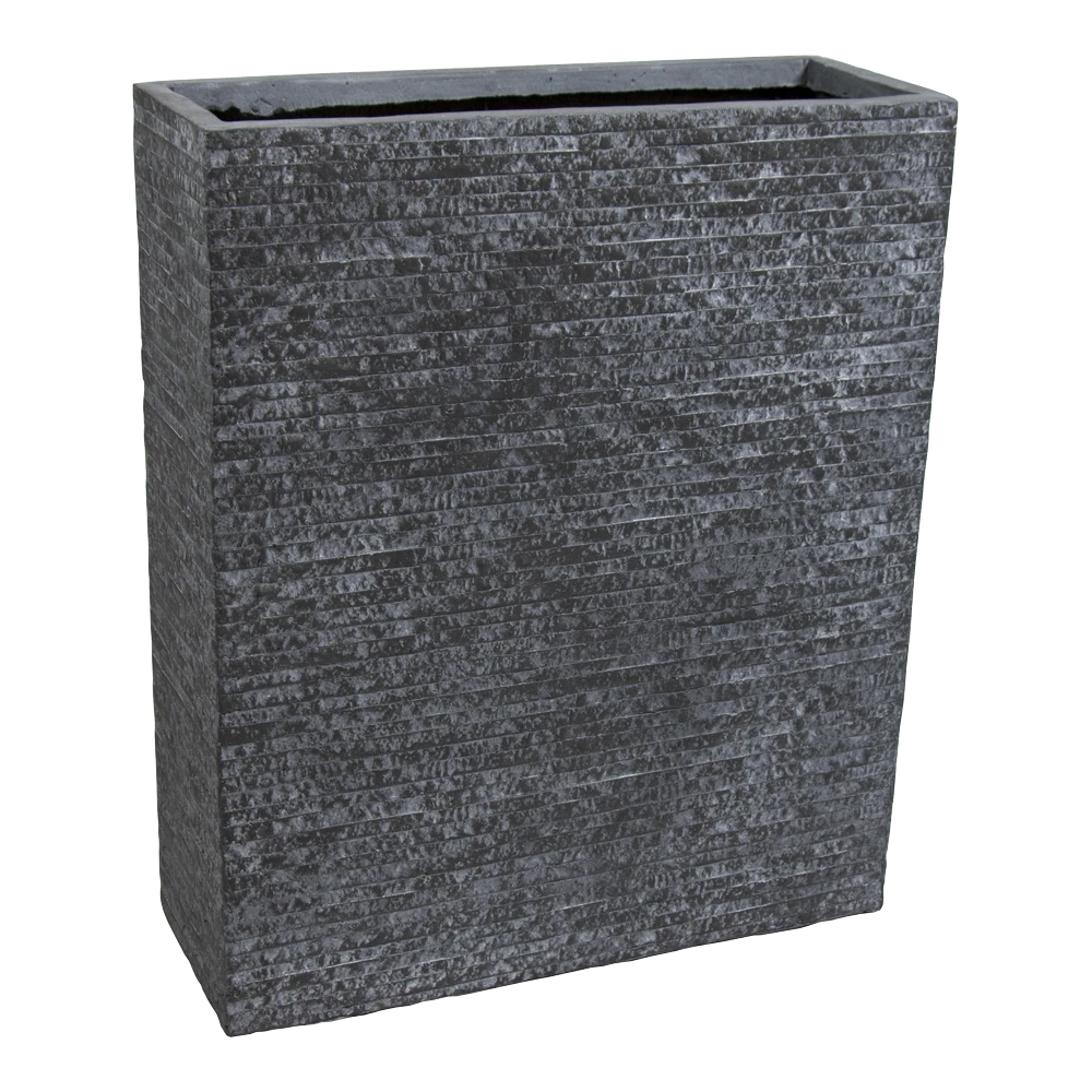 Plantenbak Utah Terras - l80 x b30 x h92cm - Donkergrijs Plantenbak Utah Terras - L80 X B30 X H92cm - Donkergrijs -Ingemaakte Serie Winkel utah terrace part graphite l80w30h92 plantenbak 1
