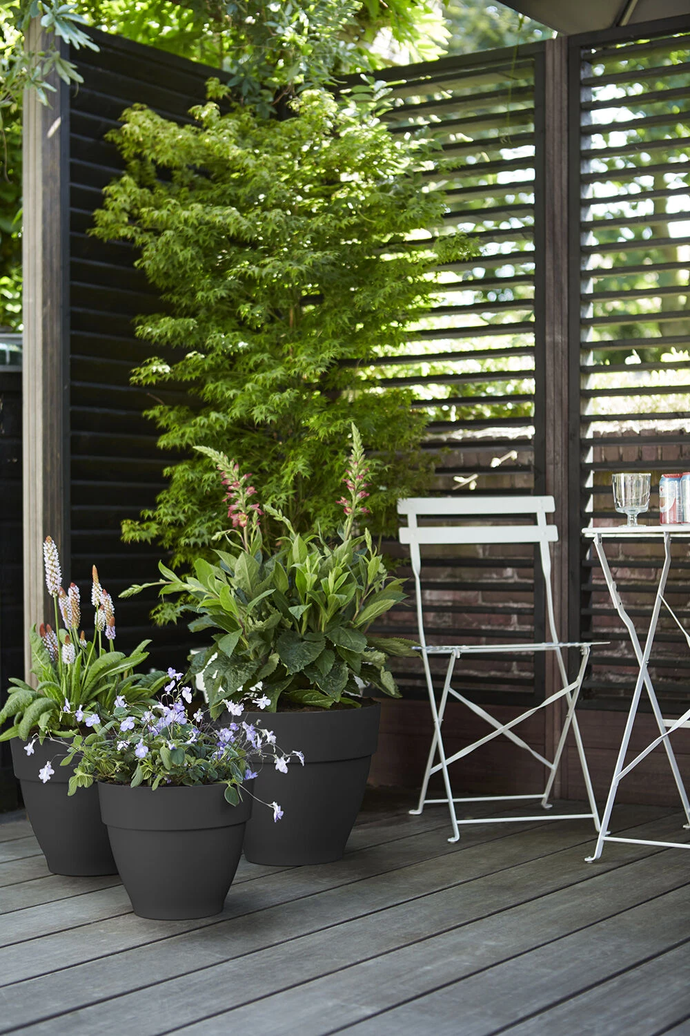 Bloempot Elho Vibia Campana rond 35cm - Antraciet Bloempot Elho Vibia Campana Rond 35cm - Antraciet -Ingemaakte Serie Winkel vibia campana rond 35 bloempot antraciet 7 11