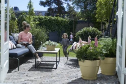 Bloempot Elho Vibia Campana Rond 47cm - Saliegroen -Ingemaakte Serie Winkel vibia campana saliegroen bloempot 3 6 2