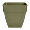 Bloempot Elho Vibia Campana Vierkant 30cm - Saliegroen -Ingemaakte Serie Winkel vibia campana vierkant 30 plantenbak saliegroen 1 8