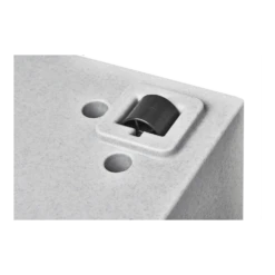 Elho Vivo Next Lang Wielen 80cm - Warm Grijs 5 Elho Vivo Next Lang Wielen 80cm - Warm Grijs -Ingemaakte Serie Winkel vivo matt lang wielen 80cm warm grijs 4 1