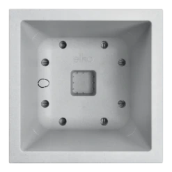 Elho Vivo Next Vierkant Wielen 30cm - Warm Grijs -Ingemaakte Serie Winkel vivo next vierkant wielen 30cm warm grijs 3 1