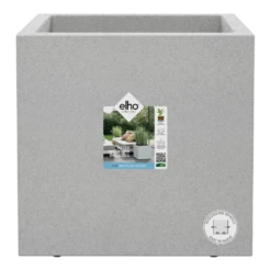 Elho Vivo Next Vierkant Wielen 30cm - Warm Grijs -Ingemaakte Serie Winkel vivo next vierkant wielen 30cm warm grijs 5 1